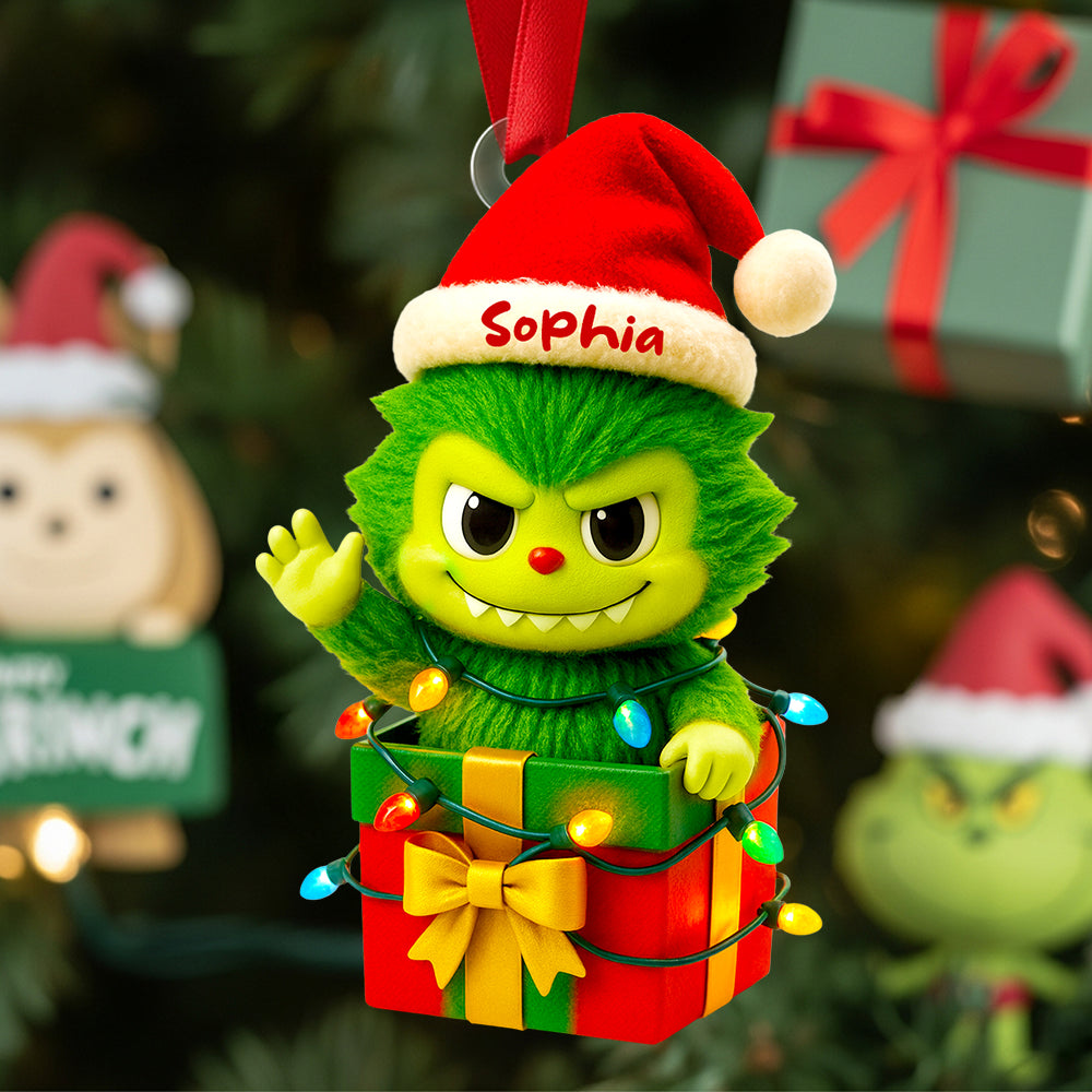 Bring Joy To Your Tree - Santa’S Little Ornament Personalized Christmas Gifts - Image 2