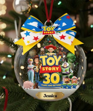 30 Years Of Laughter, Love & Beyond - Personalized Toy Story Ornament