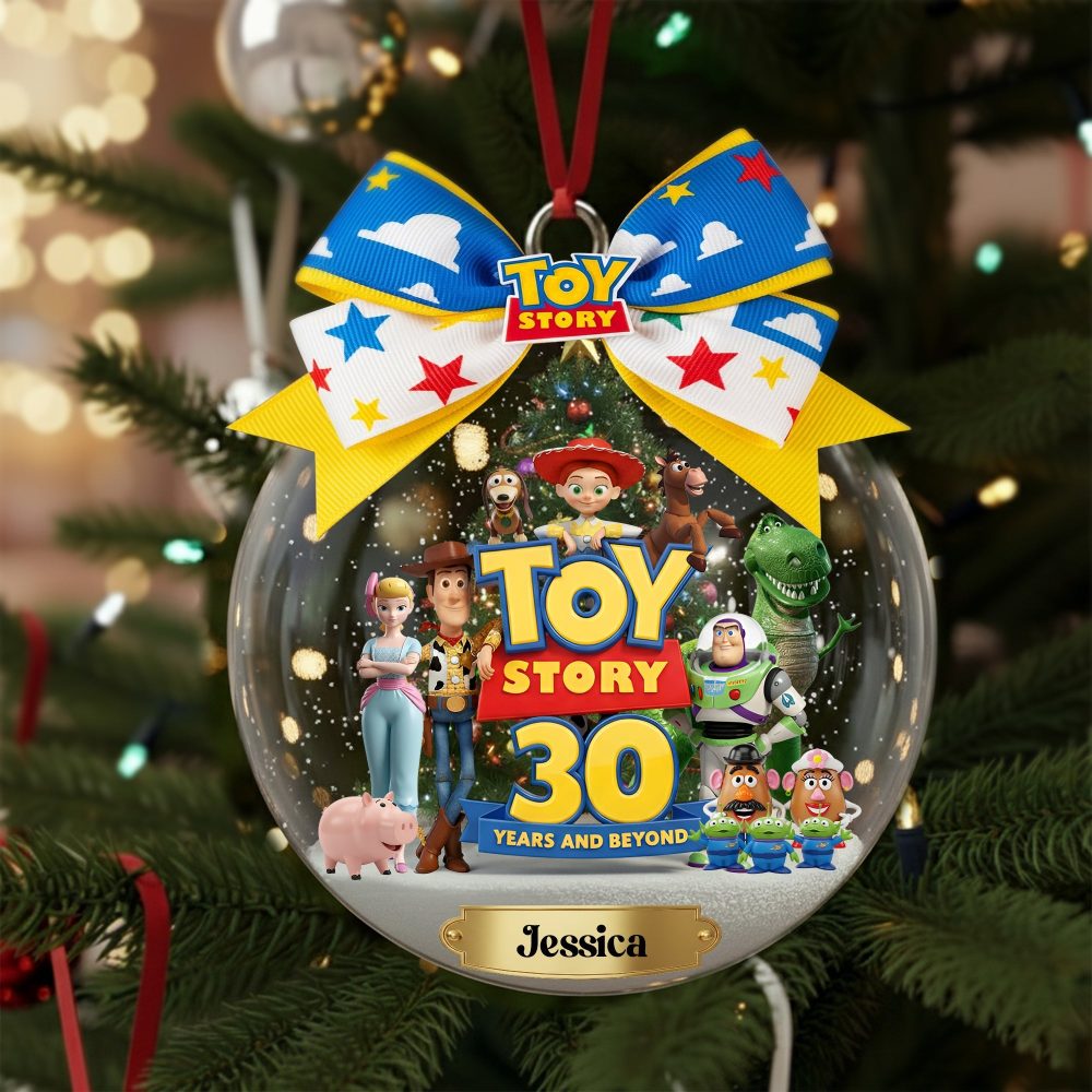 30 Years Of Laughter, Love & Beyond - Personalized Toy Story Ornament