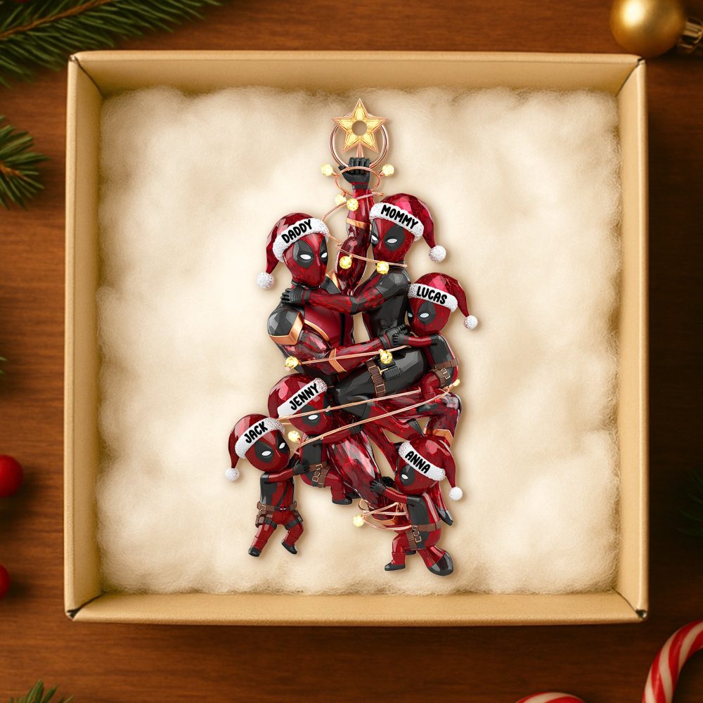 Celebrate Family Love With Our Playful Family Tree Ornament - Personalized Gifts For Family - Image 4