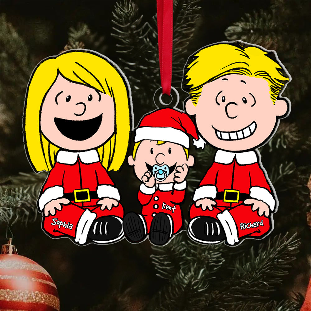 Family Christmas Ornament - A Personalized Way To Celebrate Family Moments