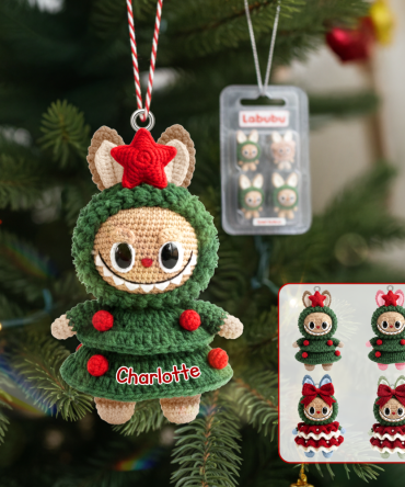 Bring Joy This Christmas With Our Personalized Christmas Tree Acrylic Ornament - Unique Gift For All Your Loved Ones