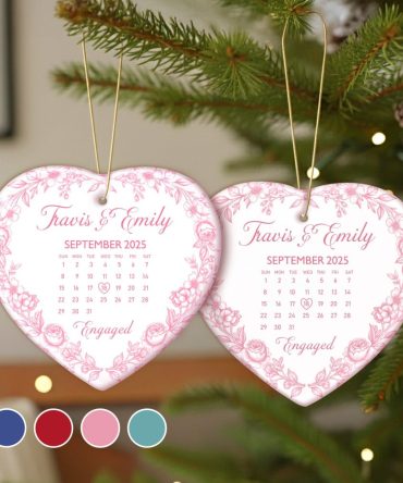 Personalized Tractor Ornament - The Perfect Gift For Farmers