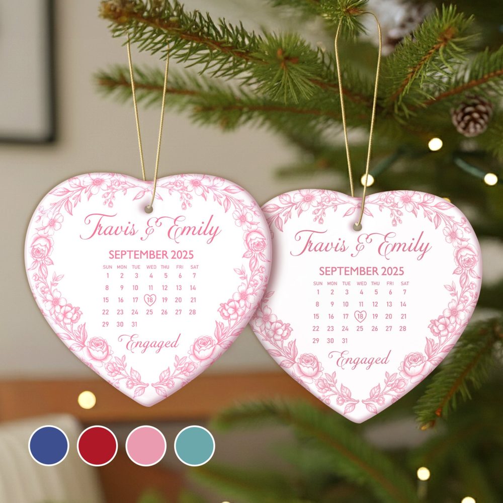 Personalized Tractor Ornament - The Perfect Gift For Farmers