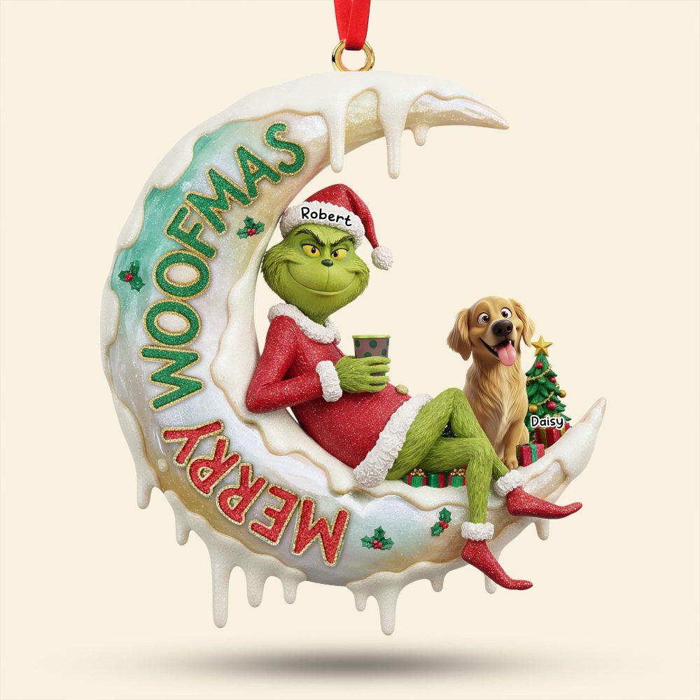 “Family Is The Heart Of Christmas” - Personalized Family Christmas Ornament - A Unique Gift For Family, Friends, And Loved Ones - Image 3