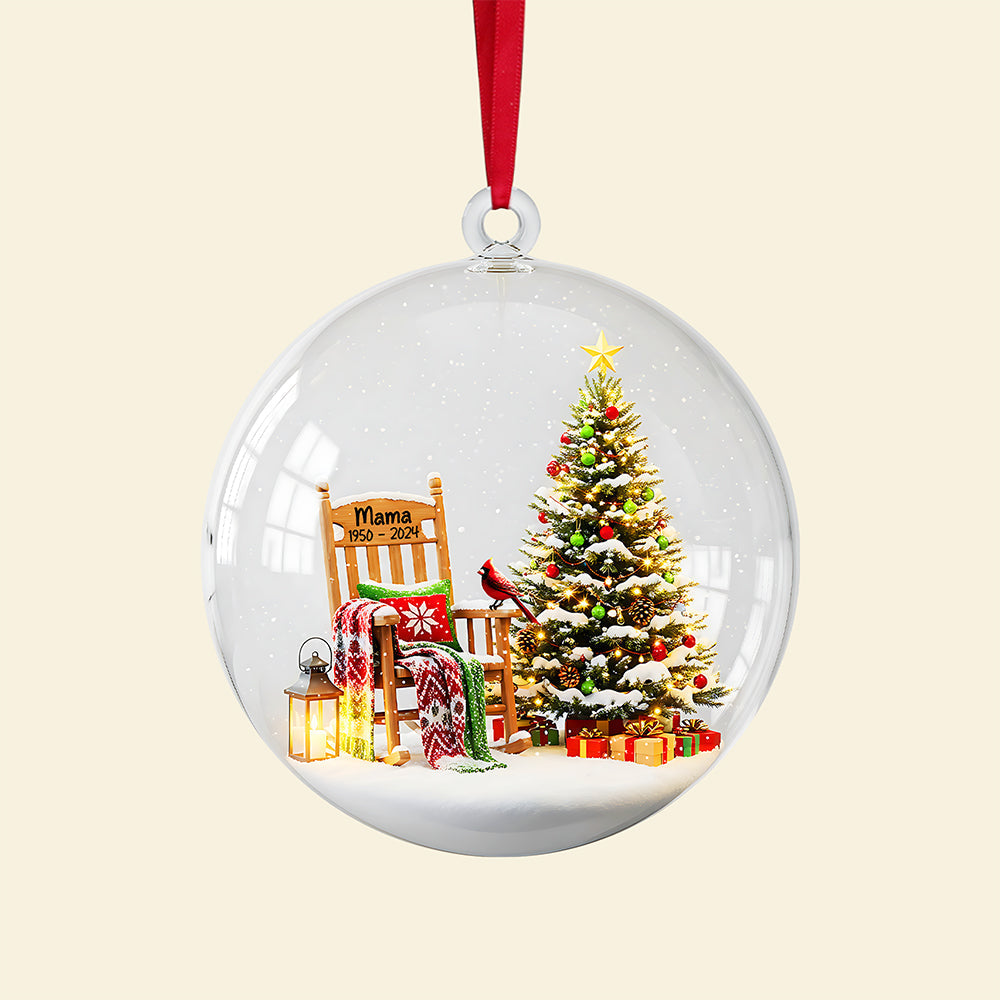 Cherished Memories - Personalized Memorial Ornament - A Heartfelt Gift For Loved Ones - Image 4