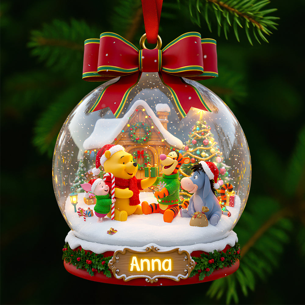 Friend Forever Christmas Ornament - Personalized Gift For Movie Fans