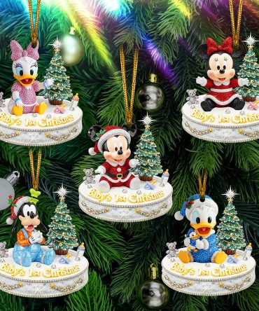 Celebrate The Joy, Baby'S First Christmas Ornament - Personalized Gifts For Kids