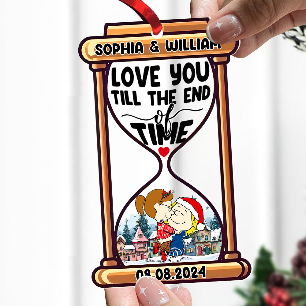 Personalized Valentine'S Day Gifts - Christmas Ornament For Couples - Love You Till The End Of Time