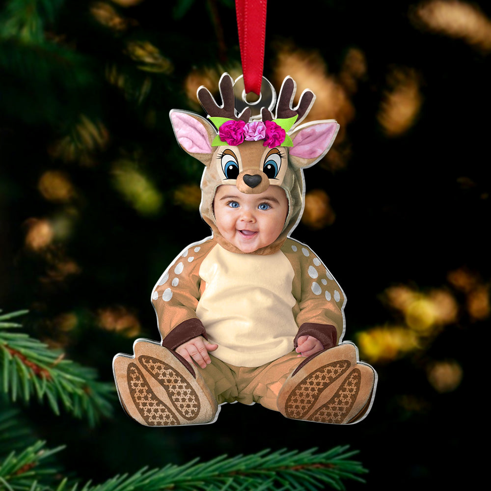 Funny Custom Face For Kids 03Hutn260824 Personalized Christmas Ornament - Image 6