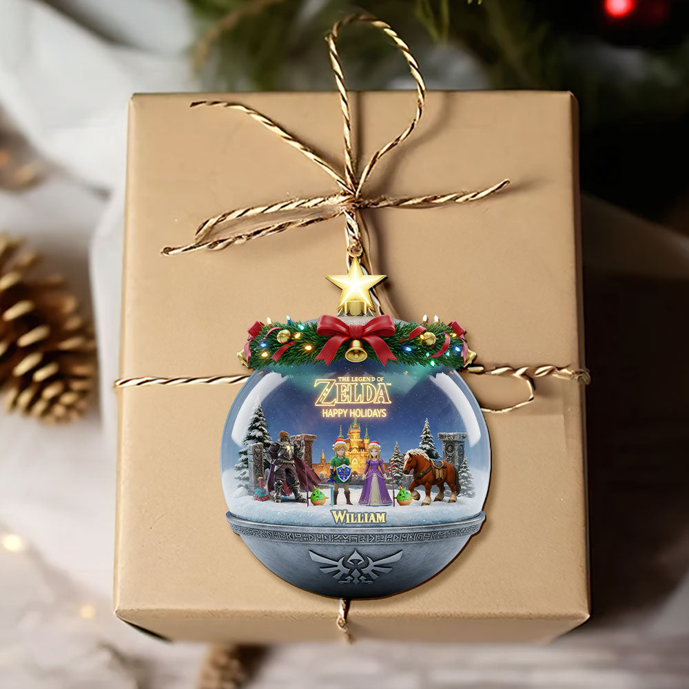 Unleash Your Adventure Spirit - Adventure Ornament, Personalized Gifts For Game Lovers - Image 4