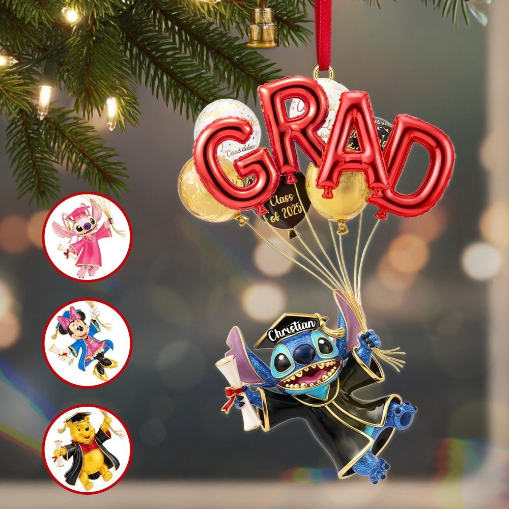 Celebrate Success: Personalized Graduation Ornament - Custom Gift For Graduates, Friends, And Family