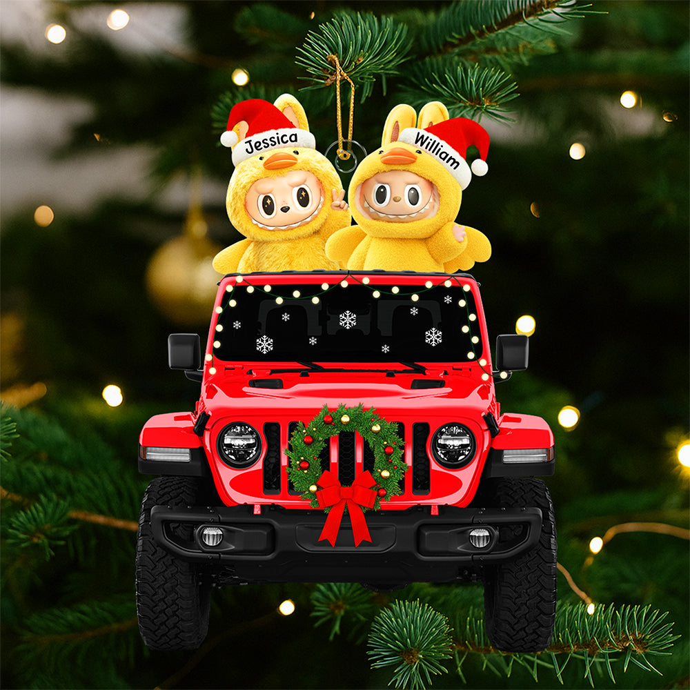 Adventure Awaits! Personalized Off-Road Christmas Ornament - Perfect Gift For Off-Road Lovers - Image 2