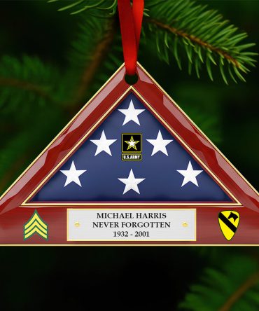 Honoring Heroes - Personalized Military Christmas Ornament For Veterans