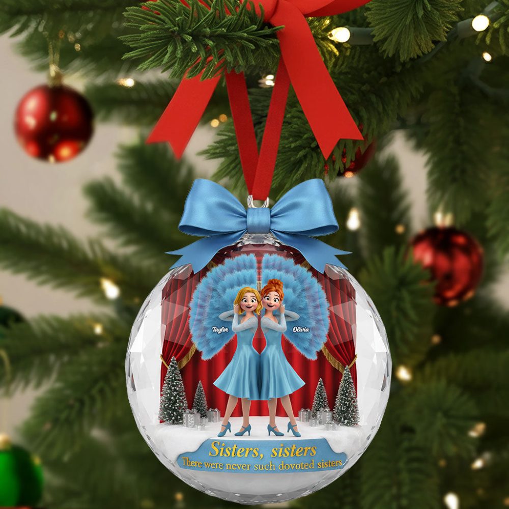 Sisters, Sisters! A Heartfelt Personalized Ornament For Besties - Image 5