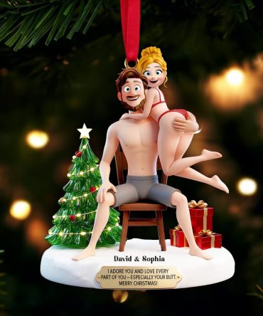 Love Every Part Of You Ornament - Custom Personalized Gift For Couples