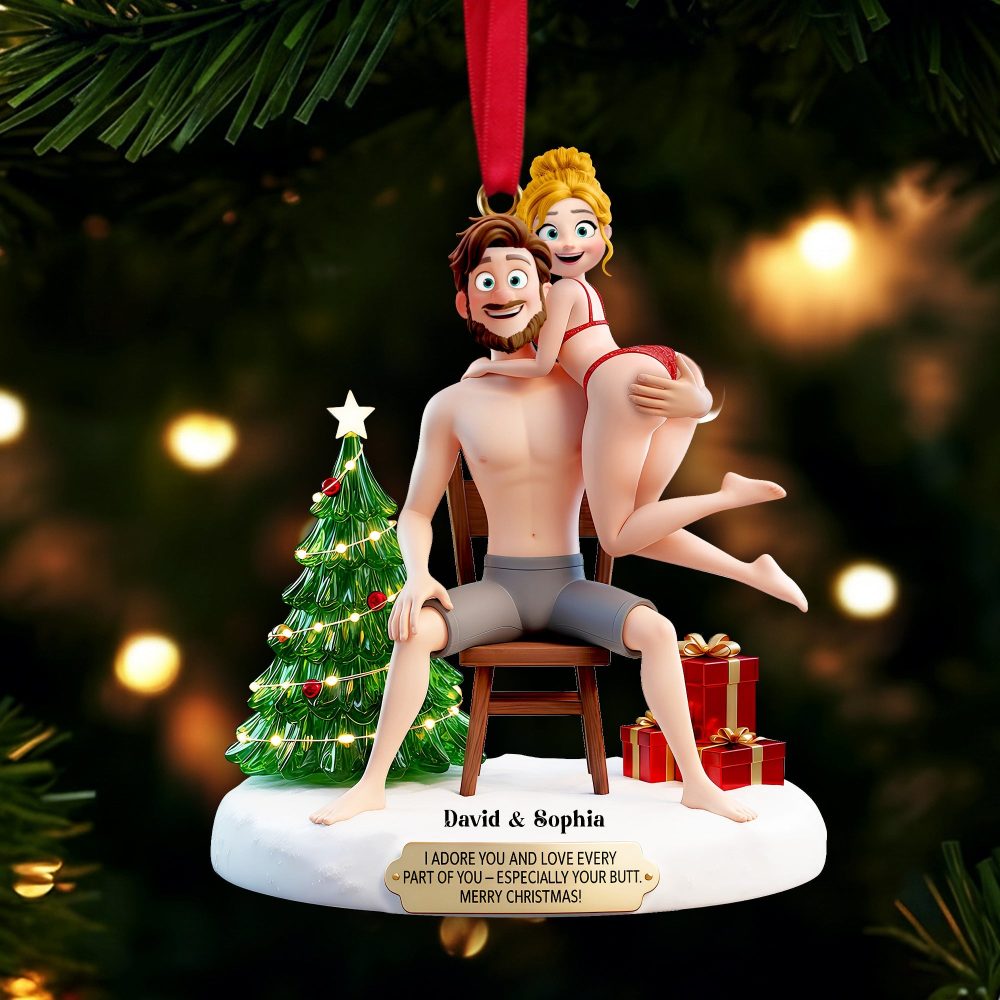 Love Every Part Of You Ornament - Custom Personalized Gift For Couples