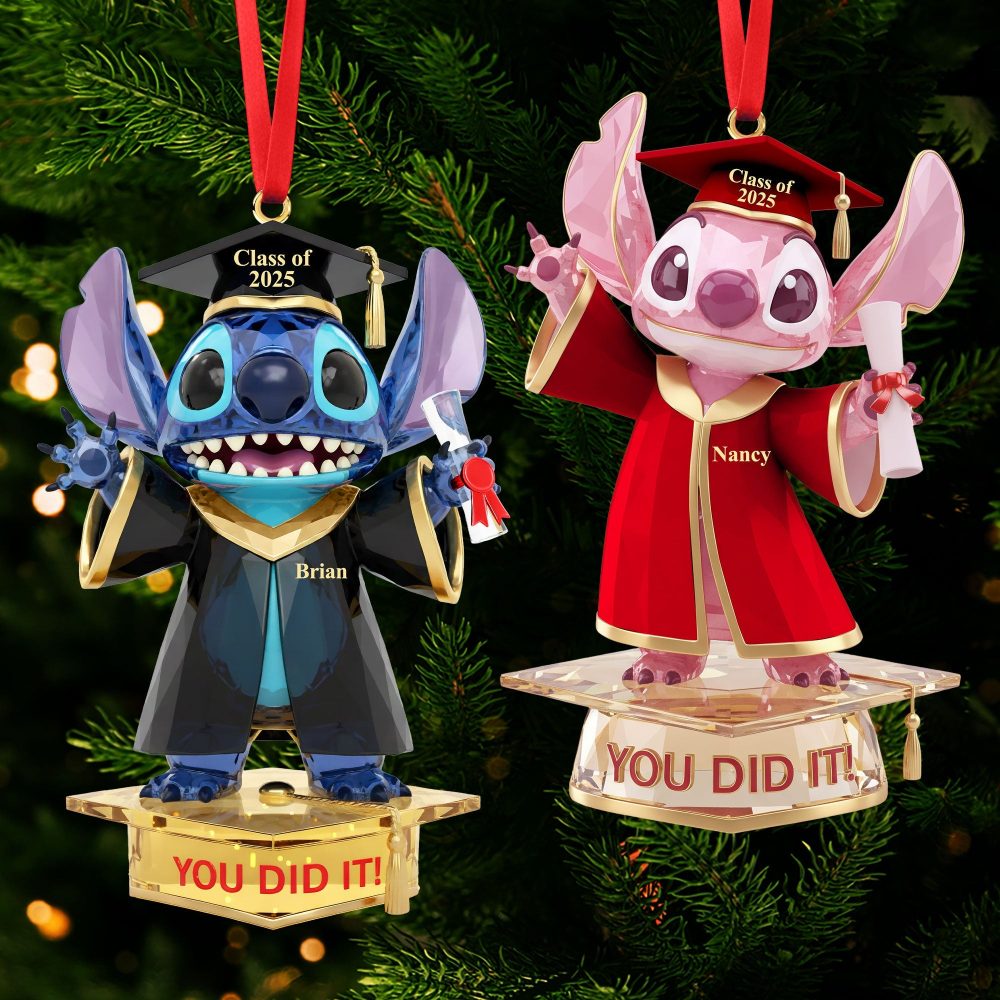 Celebrate Achievements With Our Cute Monster Graduation Ornament - Personalized Gift For Graduates - Image 2
