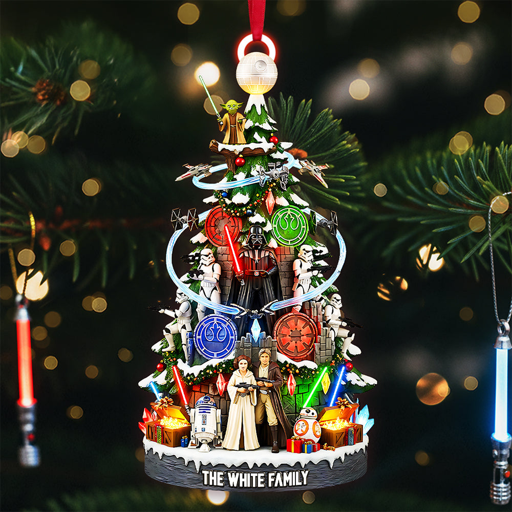 Create Your Own Galaxy Family Ornament - Unique Personalized Gift For Every Family - Image 2