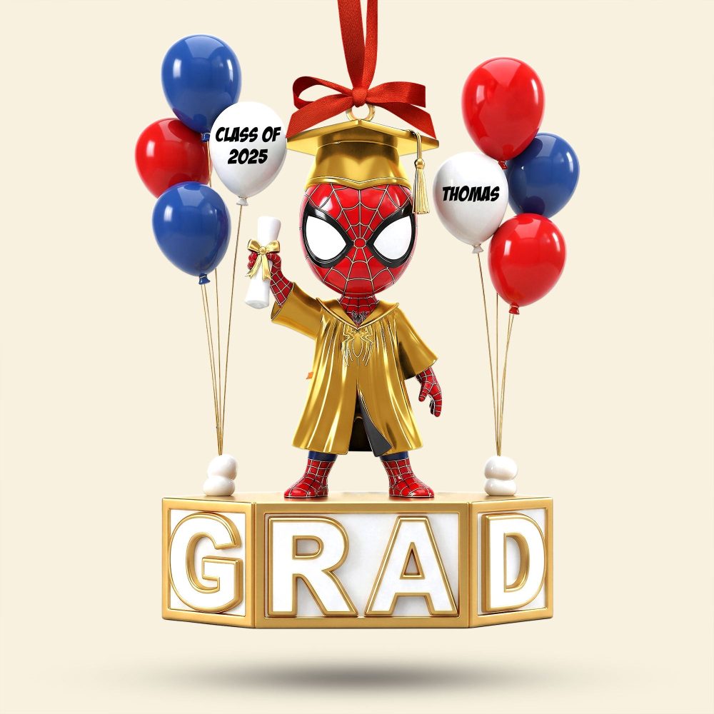 Celebrate Your Achievement! Personalized Graduation Christmas Ornament - Perfect Gift For Graduates, Friends & Family - Image 5