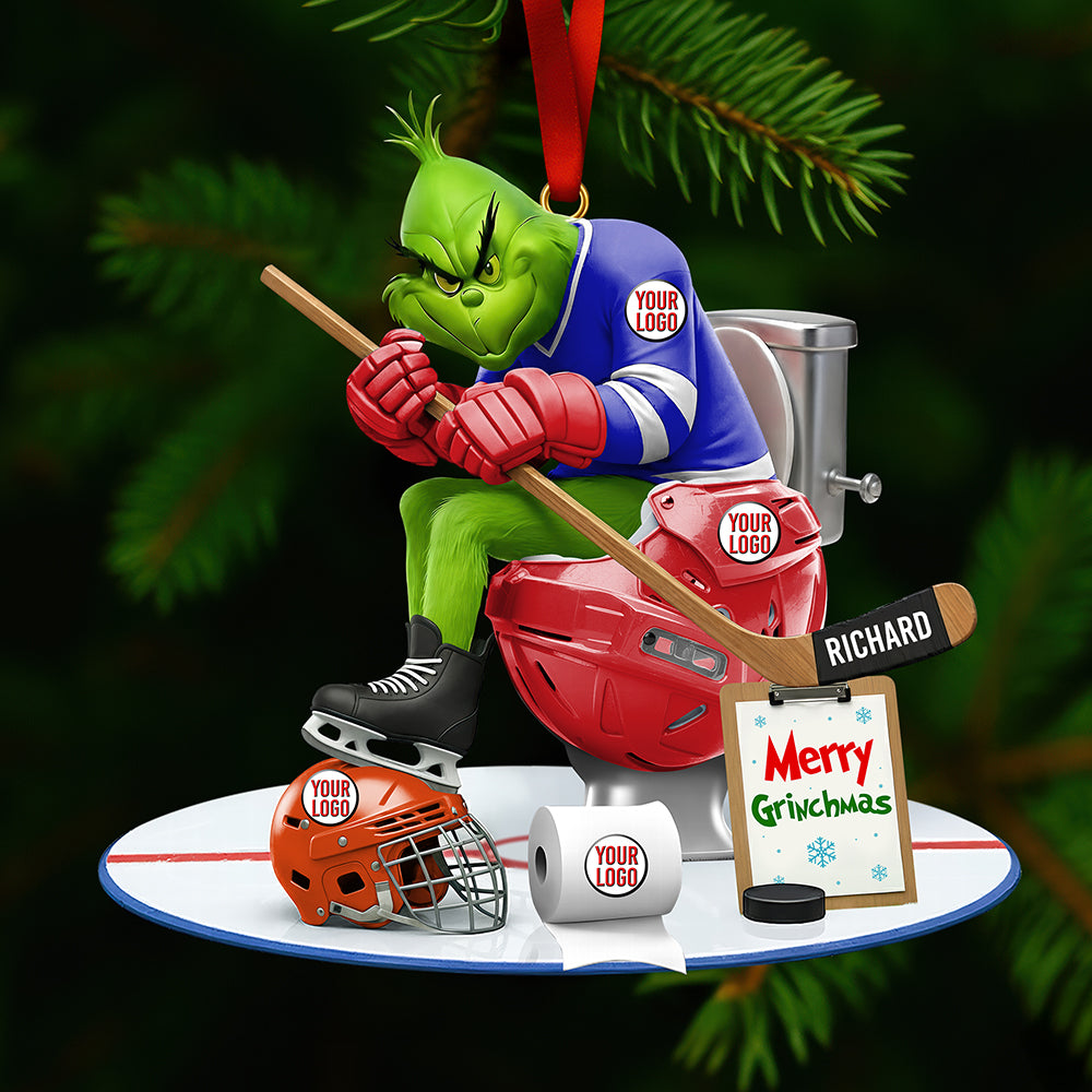 “Make Your Holidays Merry And Bright!” - Strong Rivalry Sports Ornament, Personalized Gift For Sports Fans