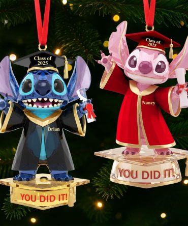 Celebrate Achievements With Our Cute Monster Graduation Ornament - Personalized Gift For Graduates