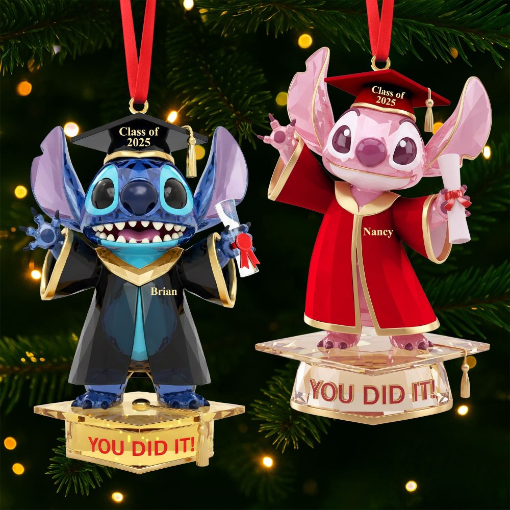 Celebrate Achievements With Our Cute Monster Graduation Ornament - Personalized Gift For Graduates