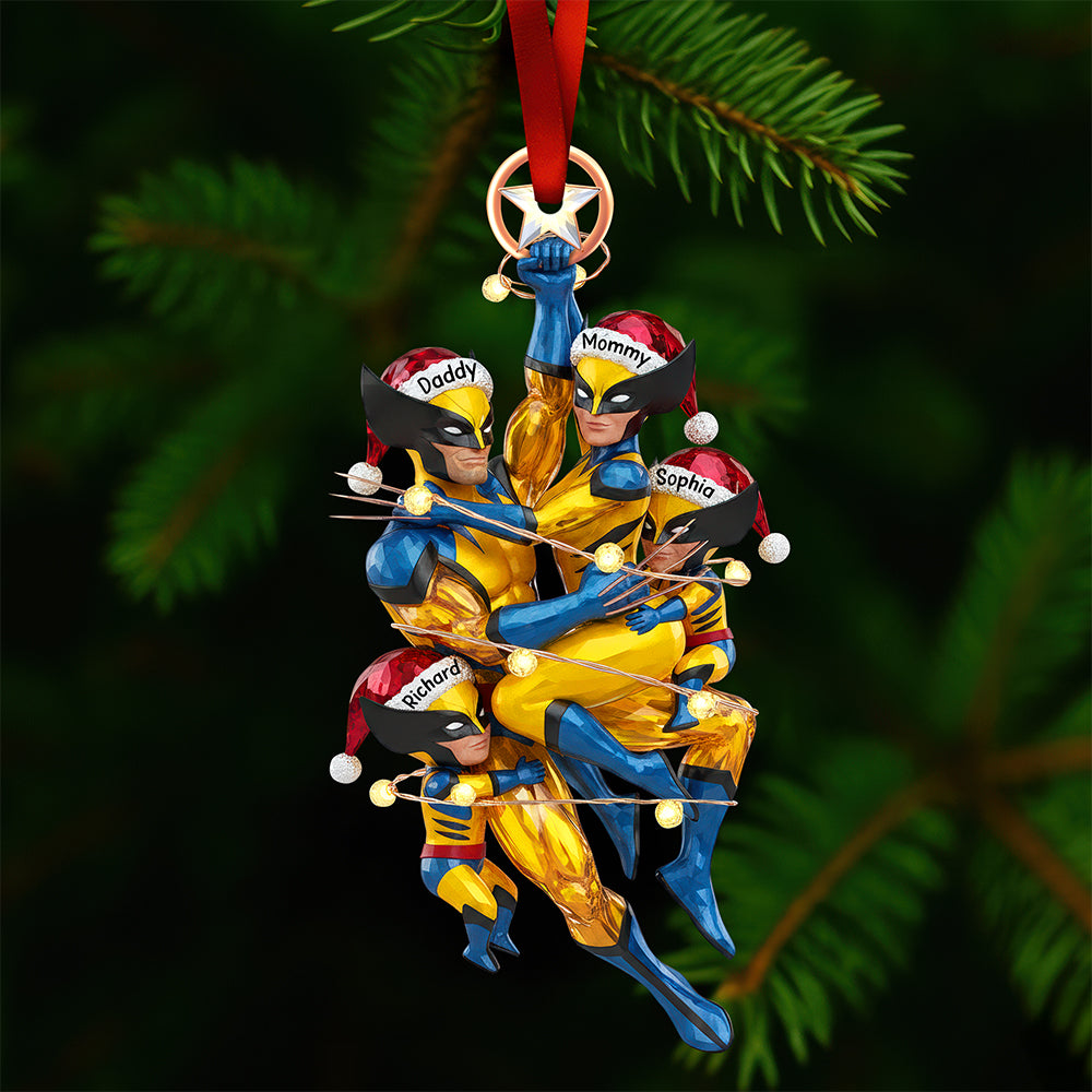 Family Tree Ornament - A Personalized Christmas Gift For All Family Members - Image 3