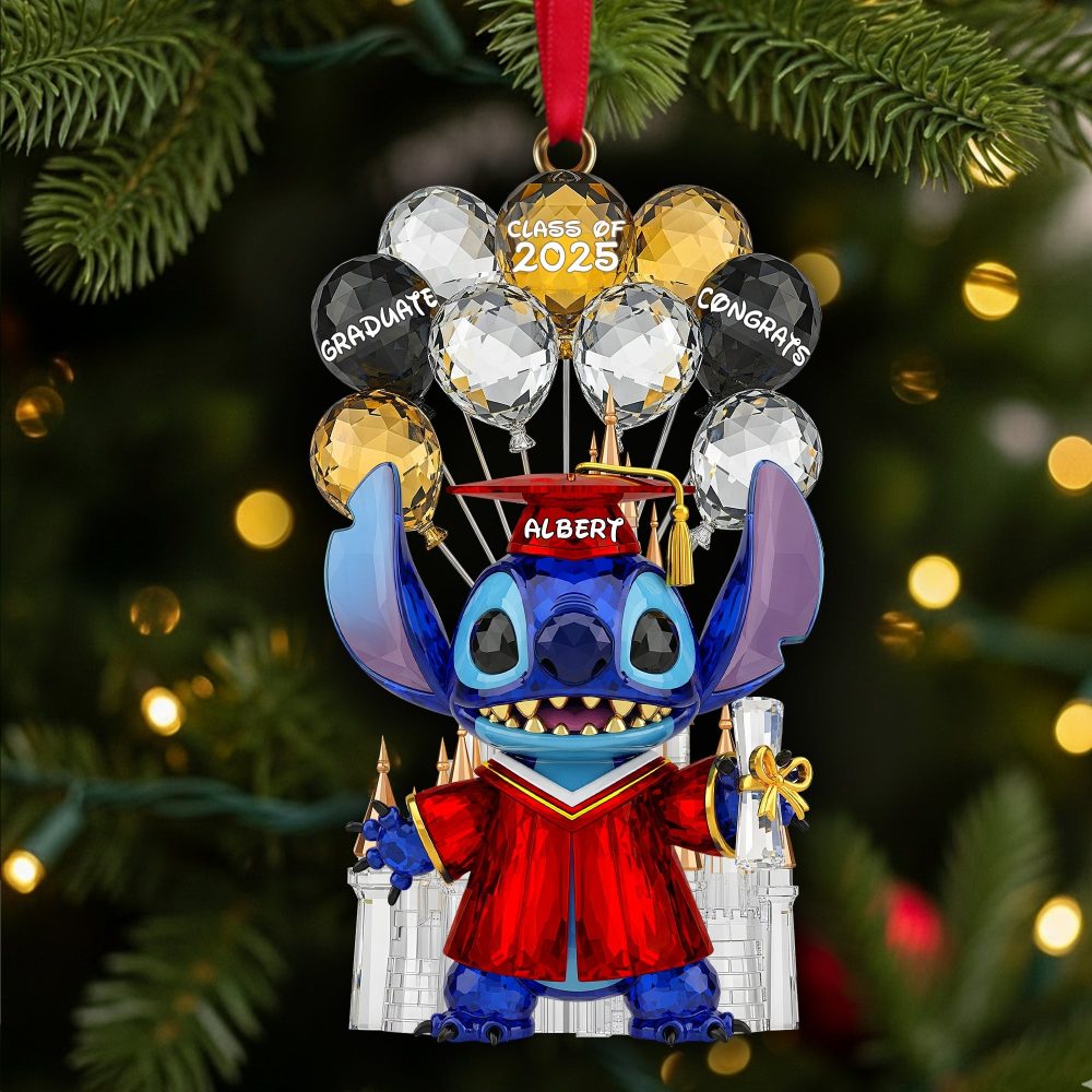 Dream Big And Celebrate! Personalized Graduation Ornament - Unique Gifts For Graduates - Image 2