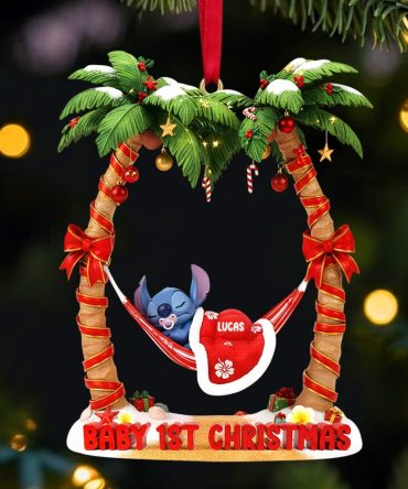 Celebrate Your Baby'S 1St Christmas - Personalized Christmas Ornament