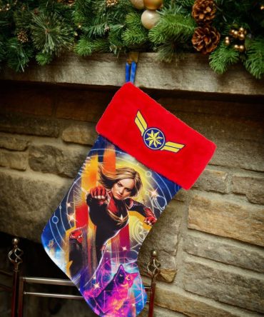 Captain Marvel Christmas Stocking