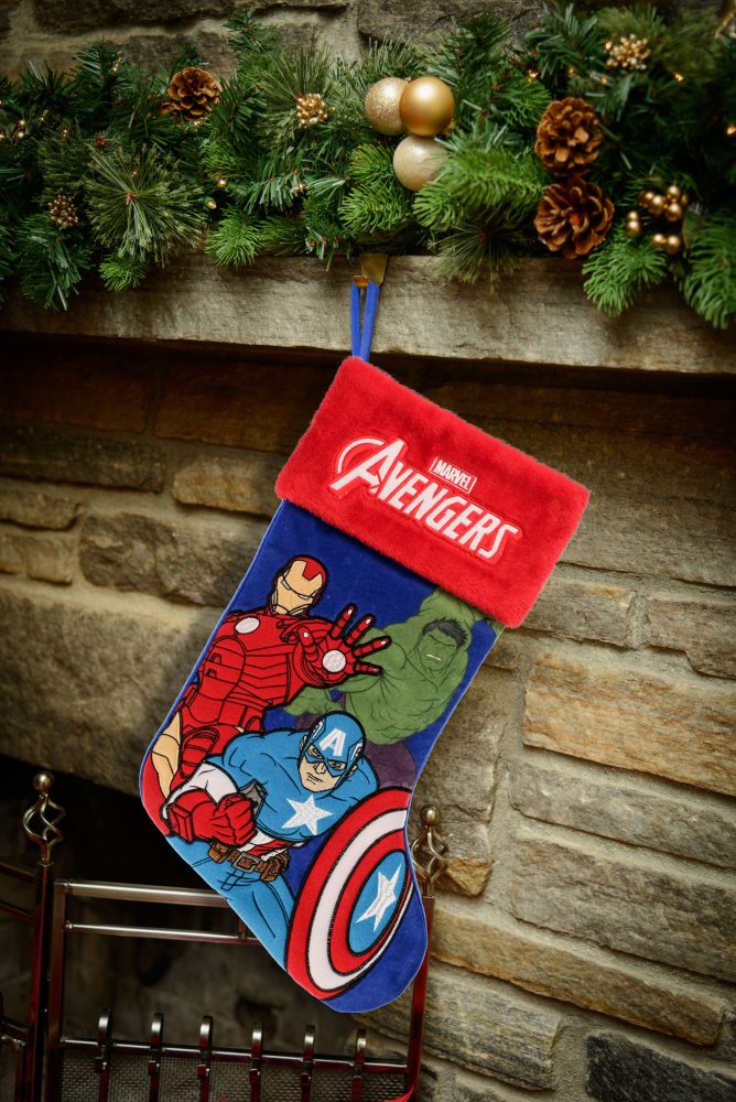 Avengers Applique Christmas Stocking