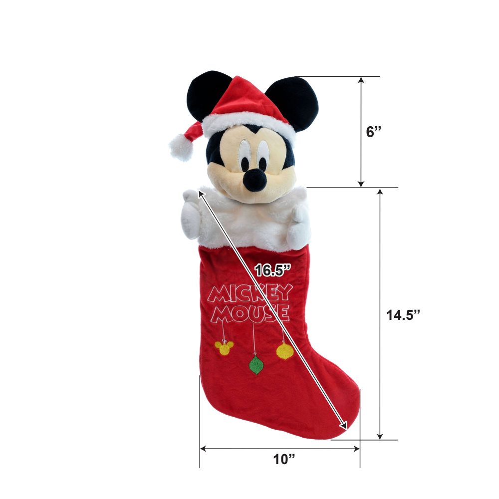 Mickey Mouse 3D Plush Head Stocking - Image 3