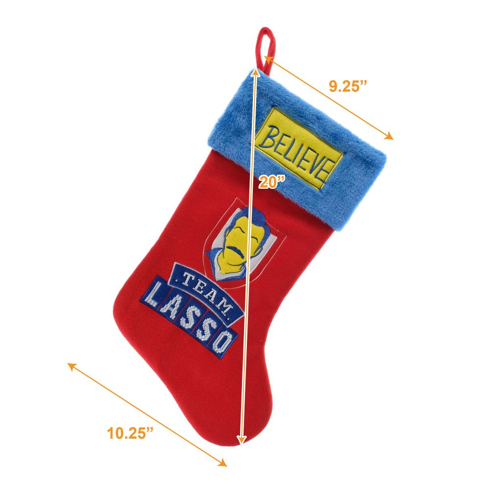 Ted Lasso Appliqué Christmas Stocking - Image 3