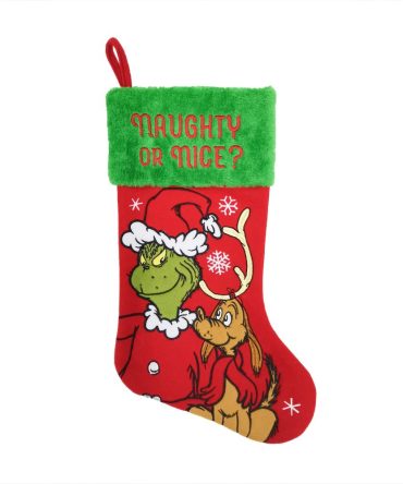 How The Grinch Stole Christmas Grinch And Max  Christmas Stocking