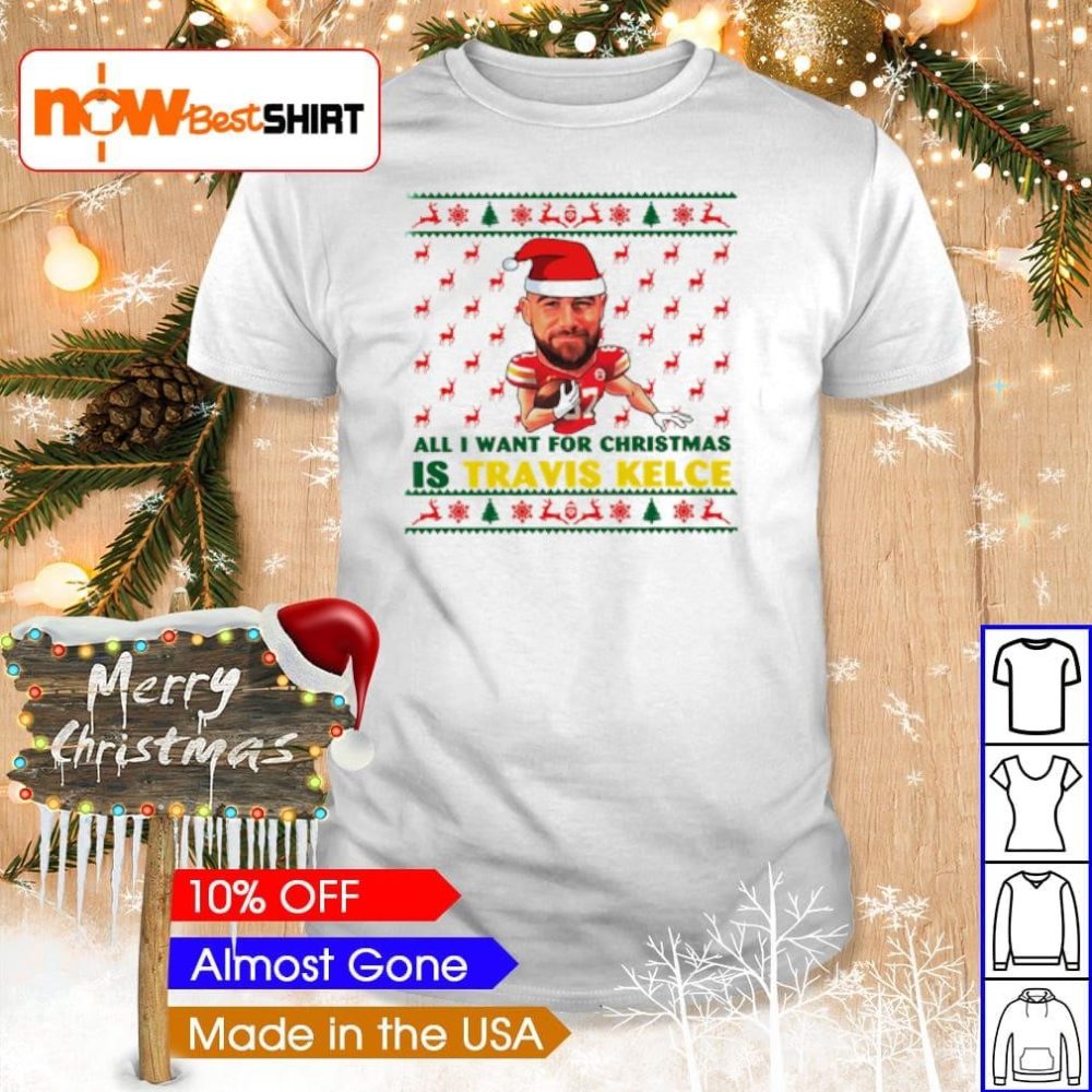 All I Want For Christmas Is Travis Kelce Sweater - Image 4