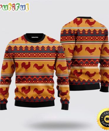 Amazing Chicken Ugly Christmas Sweater Christmas Gift For That Everyone Will Love