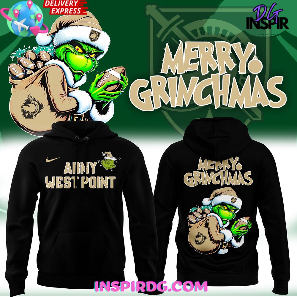 Army West Point X Merry Grinchmas Special Hoodie