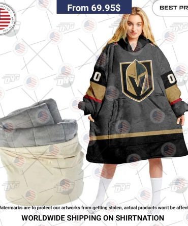 Best Custom Nhl Vegas Golden Knights Blanket Hoodie