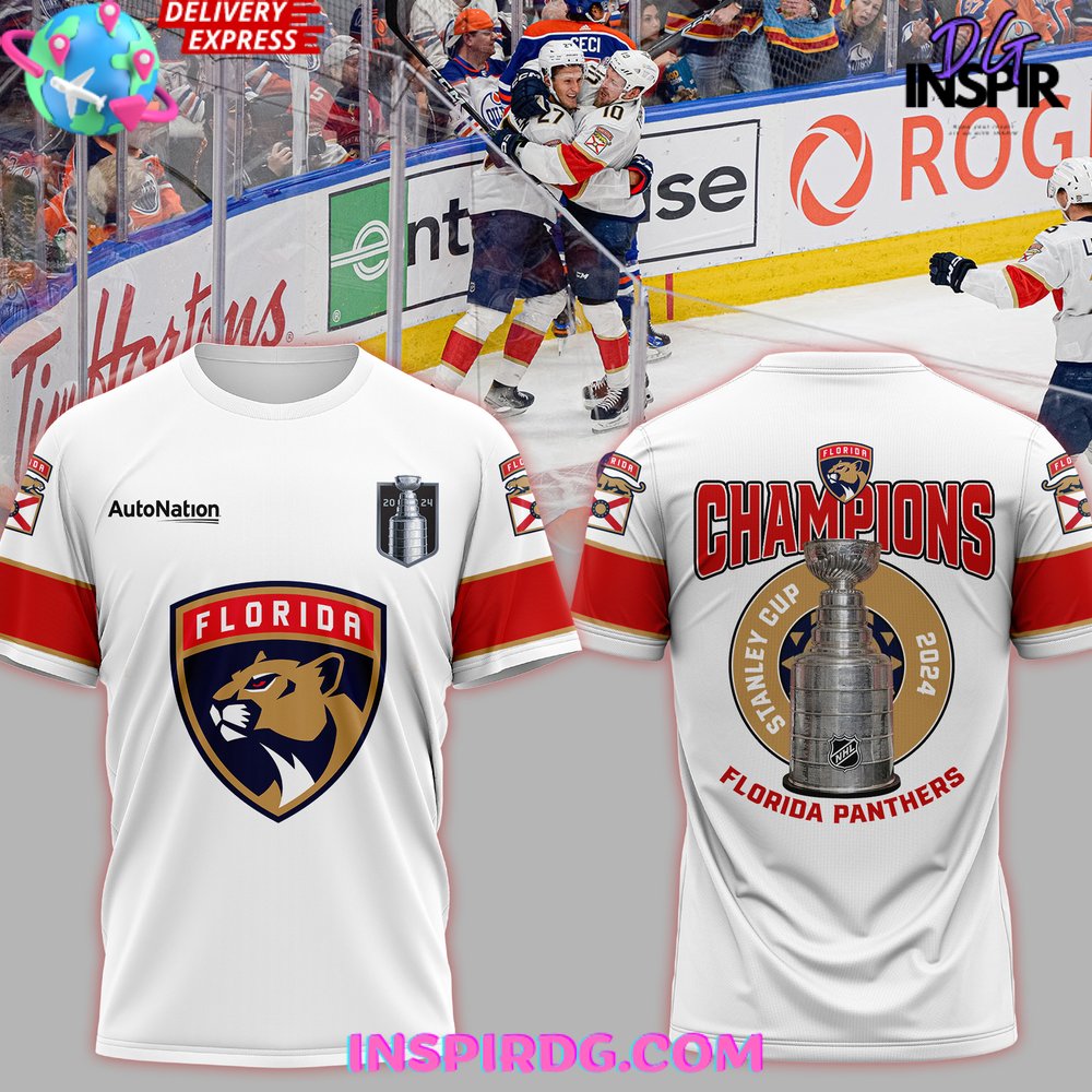 Florida Panthers 2024 Stanley Cup Champions Hoodie Shirt - Image 2