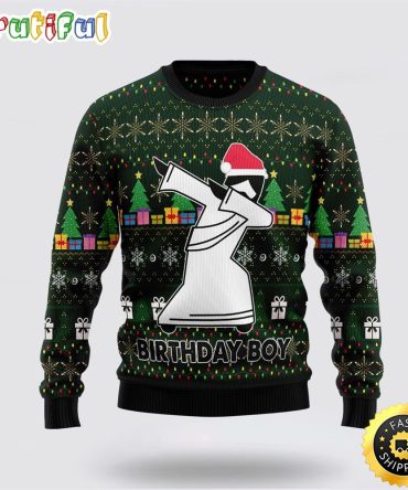 Birthday Boy Jesus Ugly Christmas Sweater Gifts For Christian Families