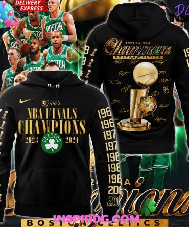 Boston Celtics 18-Time Nba Finals Champions Hoodie