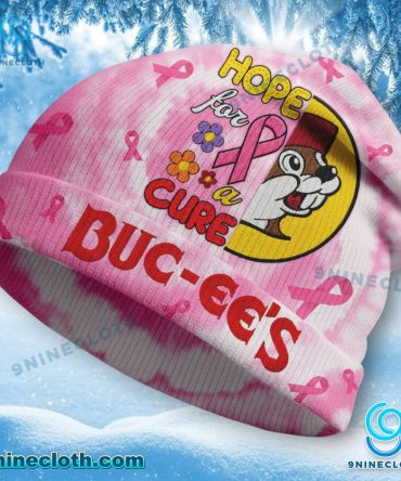 Buc-Ee'S Hope For A Cure Beanie Hat