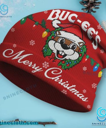 Buc-Ee'S Merry Christmas Beanie Hat