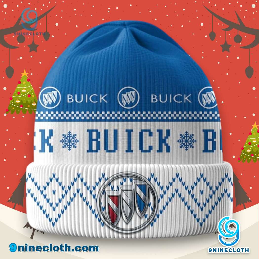 Buick Logo Ugly Christmas Beanie Hat