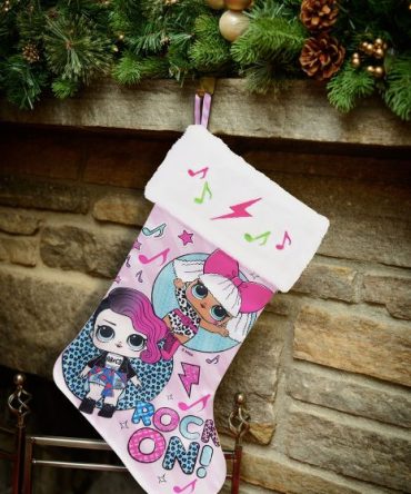 Lol Surprise Satin Christmas Stocking