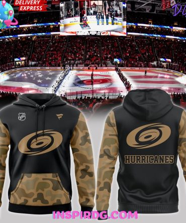 Carolina Hurricanes Veterans Day 2024 Special Hoodie