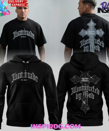 Charles Oliveira Illuminated By God Hoodie