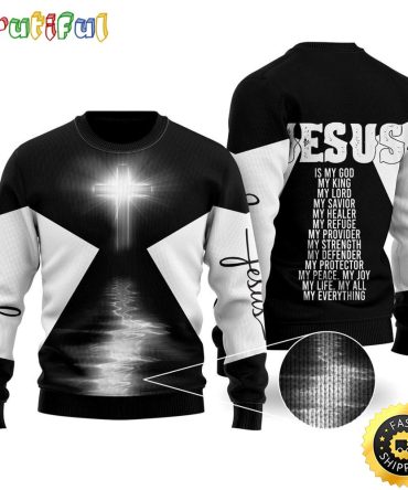 Christian Jesus Ugly Christmas Sweater Gifts For Christian Families