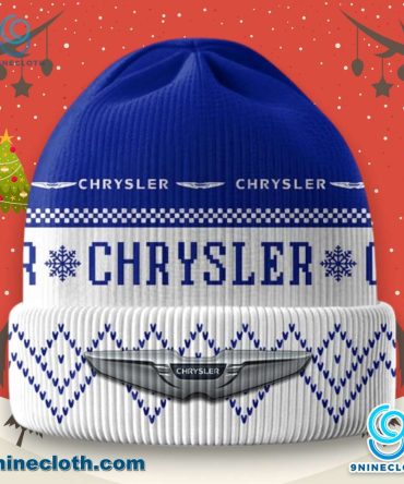 Chrysler Logo Ugly Christmas Beanie Hat